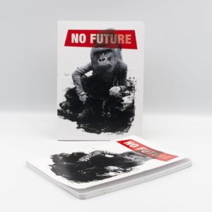 Carnet No Future - Gorille, design de Solo Sinds 2014