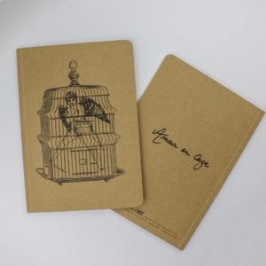 Carnet – Expressions en Cage – Amour en cage. De Céline Excoffon